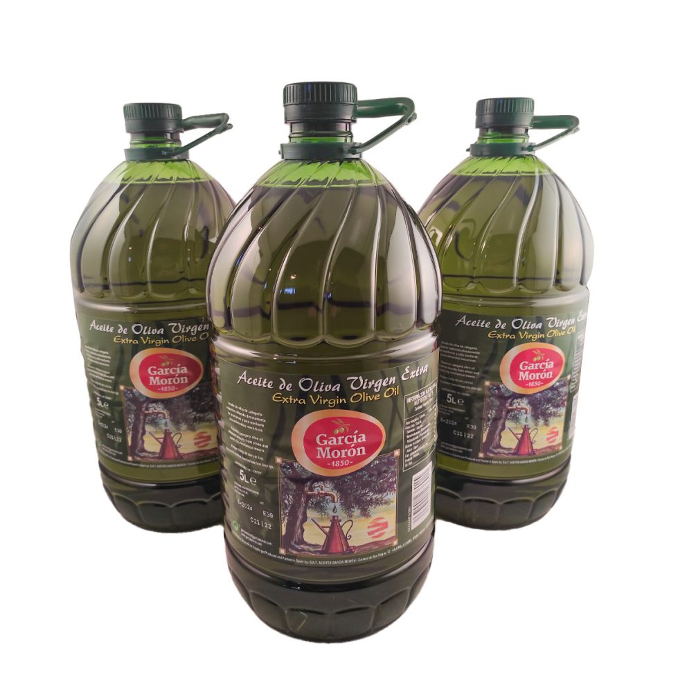 AOVE PET 5 L CAJA 3 uds ACEITES GARCIA MORON